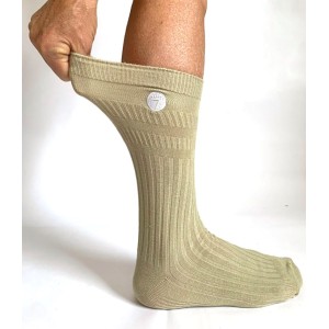 Vente en gros de chaussettes noir très souples diabétiques et jambes gonflées