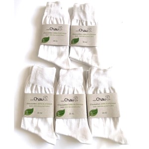 chaussettes 100% fil d'Ecosse marque Chau7 pour les professionnels