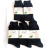 fournisseur chaussette professionnels chaussette coton fil ecosse noir homme  grossiste